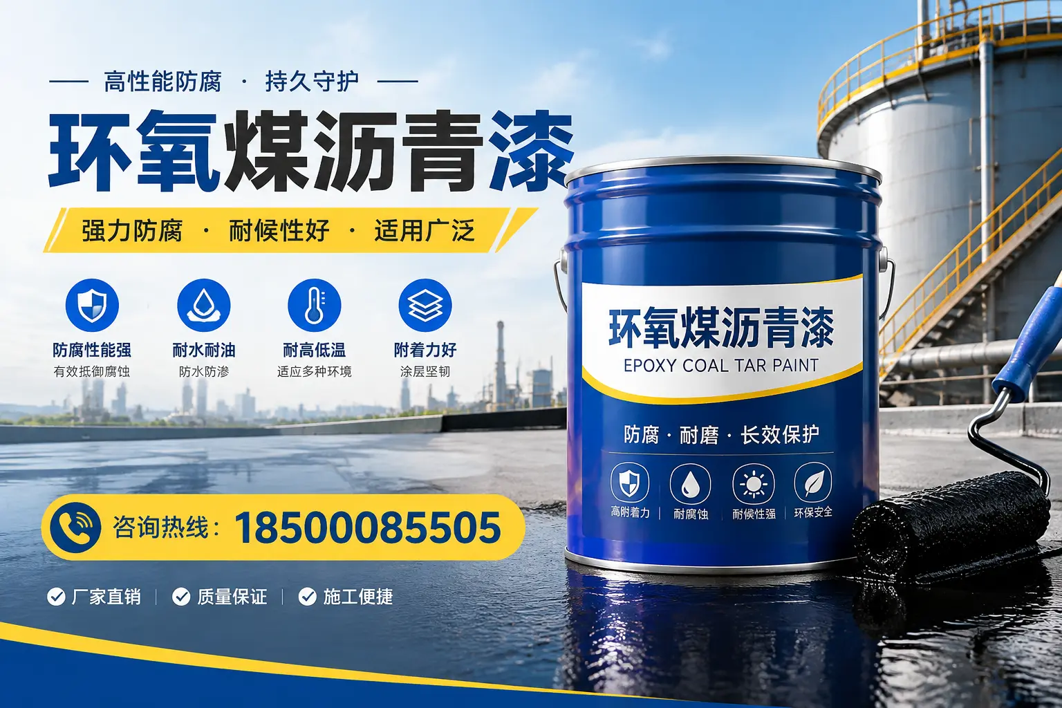 环氧煤沥青漆的储存与运输注意事项，潮州企业须知